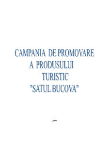 Campania de promovare a produsului turistic - satul Bucova - Pagina 1