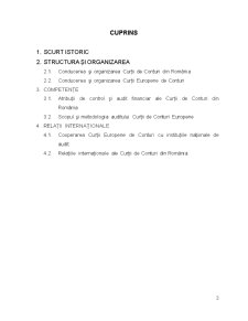 Analiza Comparată a Curții de Conturi din Romănia și a Curții Europene de Conturi - Pagina 2