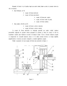 Descrierea Construcției și Rolul Funcțional al Mașinii de Frezat - Pagina 3