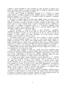 Aspecte Privind Evidenta Contabila si Analiza Capitalurilor la SC Forsev SA - Pagina 2
