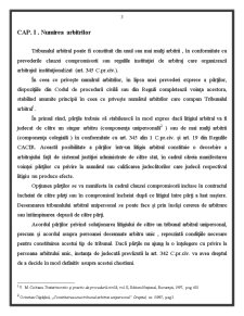Arbitraj Comercial - Constituirea Tribunalului Arbitral - Pagina 3