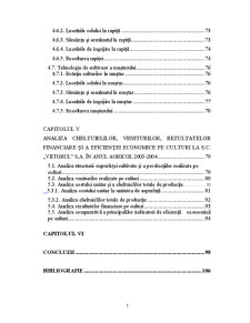 Analiza unui sortiment de culturi de câmp la societatea agricolă Viitorul SA Strâmbeni - județul Argeș - Pagina 5