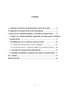 Forme ale Evaziunii Fiscale Internationale si Implicatii ale Acesteia - Pagina 2