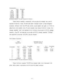 Analiza componentelor principale - Pagina 4
