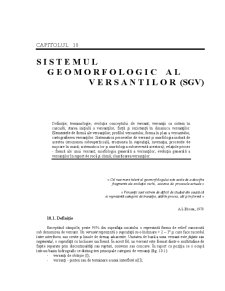 Sistemul Geomorfologic al Versanților - Pagina 1
