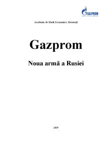 Gazprom - Noua armă a Rusiei - Pagina 1