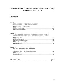 Simbolismul Alexandru Macedonski și George Bacovia - Pagina 2