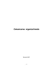 Eseu - comunicarea organizațională - Pagina 2