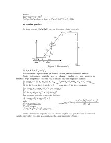 Proiectarea mașinilor - mecanismul CalCebisev - Pagina 5
