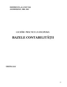 Dosar Lucrari Practice Contabilitate - Pagina 23