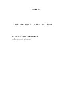Clasificarea Infracțiunilor Internaționale - Pagina 2