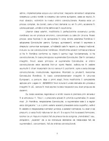 Ordinea Constitutionala in Contextul Integrarii Romaniei in Uniunea Europeana - Pagina 4