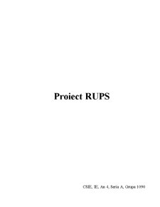 Proiect RUPS - firma SC Cosmos SRL - Pagina 1
