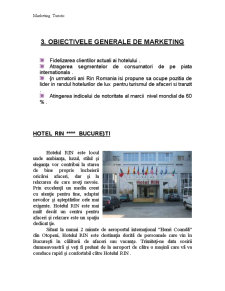 Planificarea Stategica de Marketing a Produsului Turtistic - Hotelul Rin - Pagina 5
