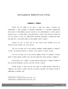 Izvoarele Dreptului Civil - Pagina 1