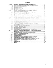 Flux informațional privind stocurile de produse finite în organizațiile informatizate - Pagina 2