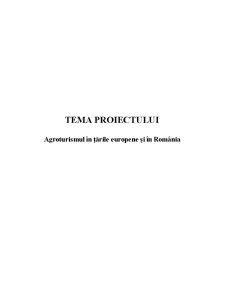 Agroturismul în Țările Europene și în România - Pagina 2