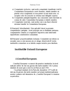 Competențele și instituțiile UE - Pagina 4