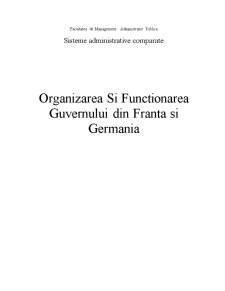 Guvernul Germaniei și al Franței - Pagina 1