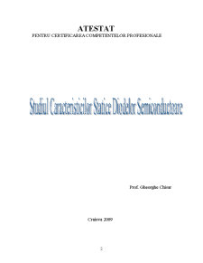 Studiul Caracteristicilor Statice Diodelor Semiconductoare - Pagina 2