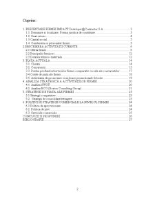 Analiza activității comerciale la nivelul firmei Impact Developer&Contractor SA - Pagina 2