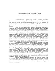 Condensatoare Electrolitice - Pagina 1
