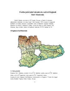 Poziția județului Ialomița în cadrul regiunii Sud-Muntenia - Pagina 4