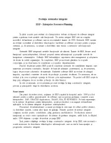 Evoluția Sistemelor ERP - Pagina 1