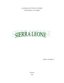 Sierra Leone - Pagina 1