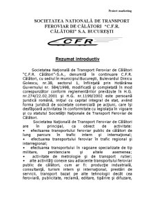 Societatea Națională de Transport Feroviar de Călători - CFR Călători SA București - Pagina 2