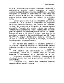 Societatea Națională de Transport Feroviar de Călători - CFR Călători SA București - Pagina 3
