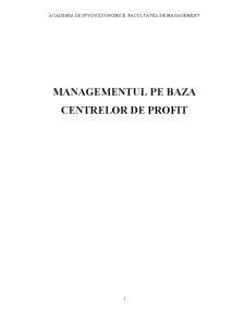 Managementul proiectelor educaționale - Pagina 1