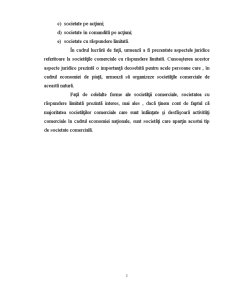 Regimul juridic al societăților cu răspundere limitată în România - Pagina 5