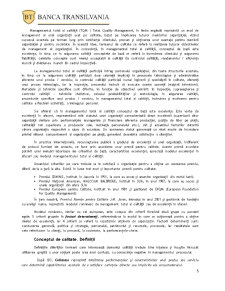 Managementul calității - Banca Transilvania - Pagina 5