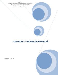 Gazprom - Uniunea Europeană - Pagina 1