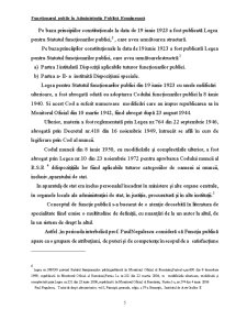 Funcționarul Public în Administrația Publică Românească - Pagina 5