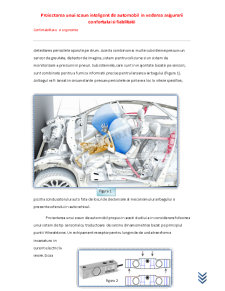 Proiectarea unui scaun inteligent de automobil în vederea asigurării confortului și fiabilității - Pagina 2