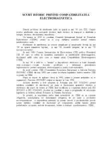 Compatibilitate electromagnetică - Pagina 1