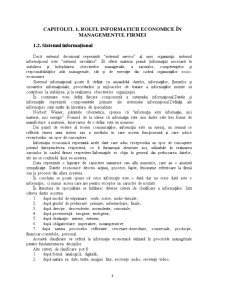 Proiectarea sistemului informatic privind evidența livrărilor de produse pe beneficiari la SC Ursus Breweries SA, Sucursala Timișoara - Pagina 4