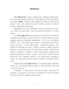 Proiect marketing - firmă veioze - SC Light On SA - Pagina 3