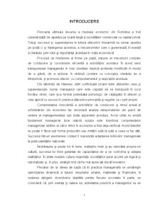 Performanța Managerială în Firmele Românești - Pagina 5
