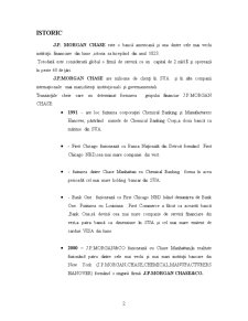 Principalele Etape și Evoluția Băncii J P Chase SUA - Pagina 2