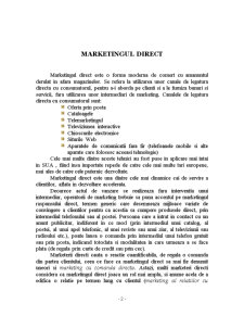 Marketingul Direct - Pagina 2