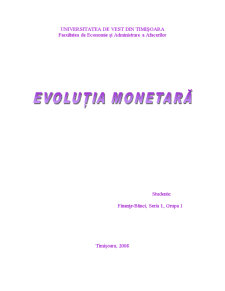 Evoluția Monetară - Pagina 1