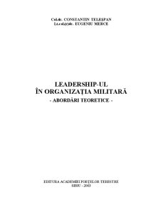 Leadership-ul în Organizația Militară - Pagina 1