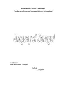 Uruguay și Senegal - Pagina 1