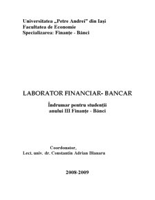 Laborator Financiar Bancar - Pagina 1