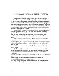Materiale Electrotehnice - Materiale Ferimagnetice - Pagina 2