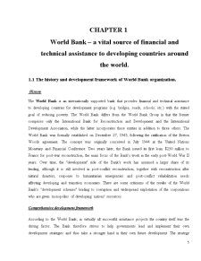 Wolrd Bank Activities and Its Role în Financing of Developing Countries - Pagina 5