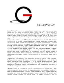 Glauben Bank - Banca G Group SA - Pagina 1